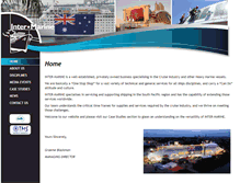 Tablet Screenshot of inter-marine.com.au